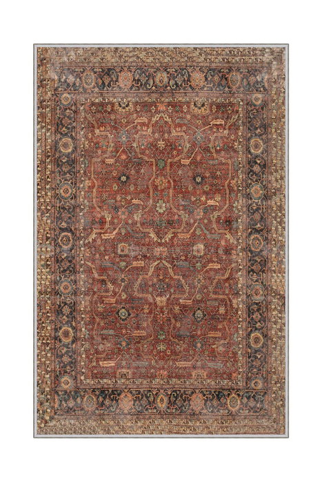 Conceptum Alfombra para Pasillo Hmnt685 Multicolor 80 x 150 cm